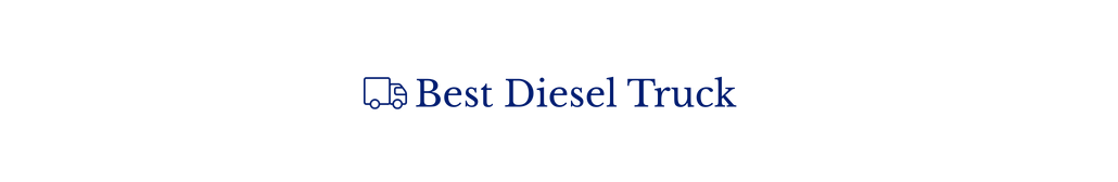 Best Diesel Truck